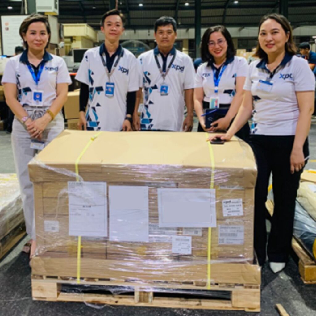 Our xpd global Vietnam talents, working on the details of a shipment. Picture from Anna Nguyen, Managing Director of xpd global in Vietnam.
