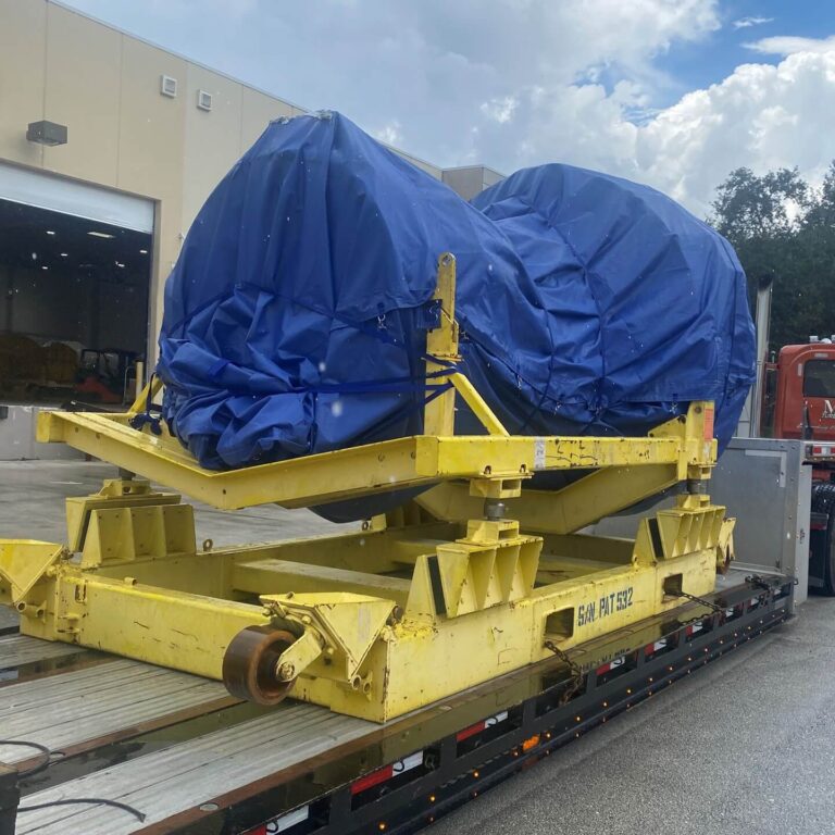 The Pratt & Whitney JT9D Engine leaving Miami