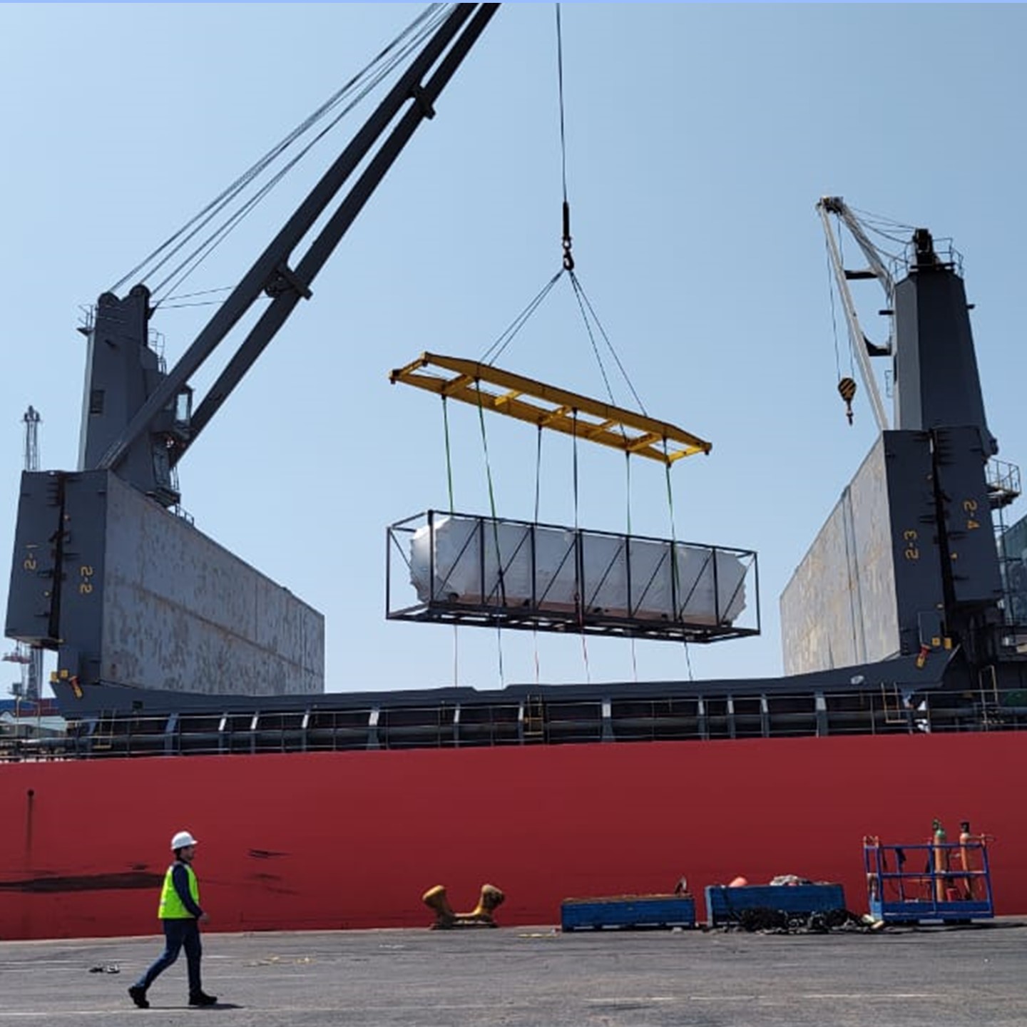 Case study | Oversized cargo | break bulk | Mexico to Chile