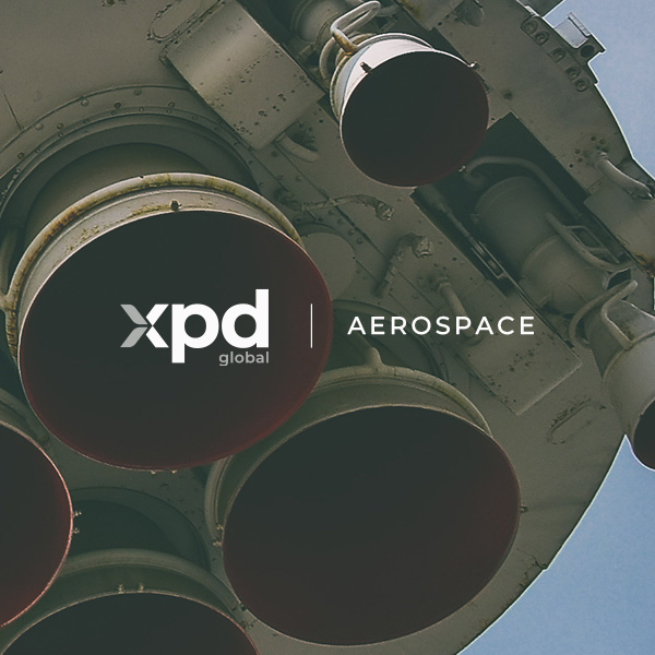 The image of a space rocket illustrates our case study article about how our aerospace logistics team designed a tailored ground express plan to transport prototype rockets through Europe.